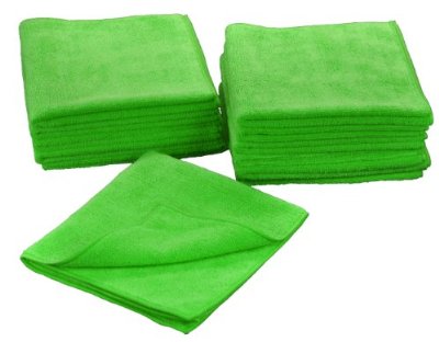 Load image into Gallery viewer, Eurow 16 x 16 in. 300 GSM Microfiber Cleaning Towels – 12-pack
