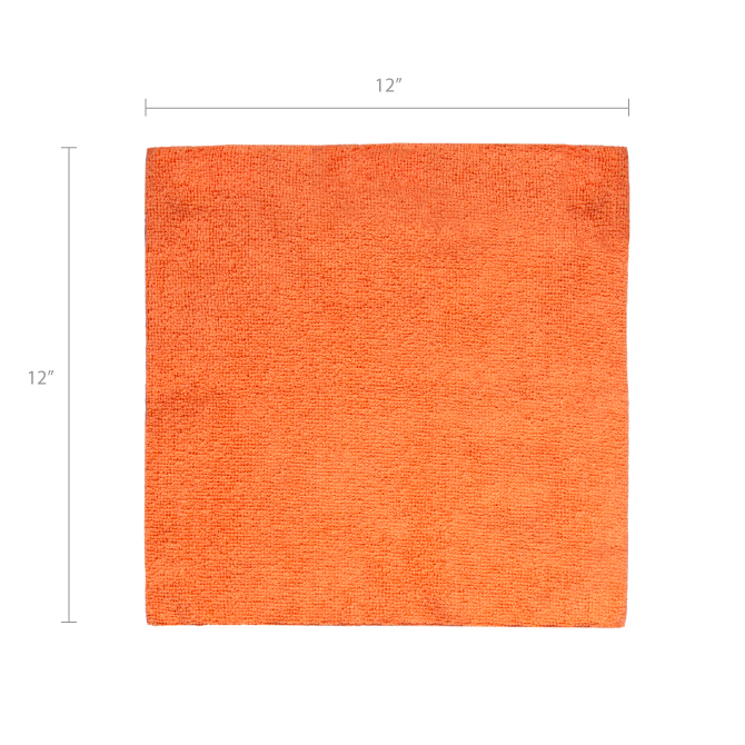 Load image into Gallery viewer, Eurow Microfiber Wipe and Clean Cloths 12&quot; x 12&quot; with Dispenser Box 50 Pack
