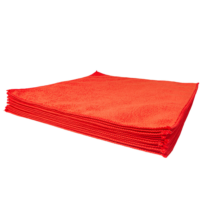 Load image into Gallery viewer, Eurow All-Purpose Terry Weave Microfiber, Serged Edge, 300 gsm, 14&quot;x14&quot;, 12-Pack
