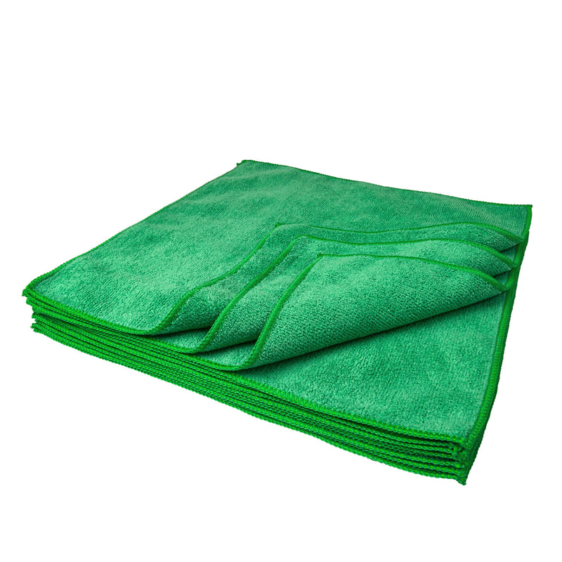 Load image into Gallery viewer, Eurow All-Purpose Terry Weave Microfiber, Serged Edge, 300 gsm, 14&quot;x14&quot;, 12-Pack
