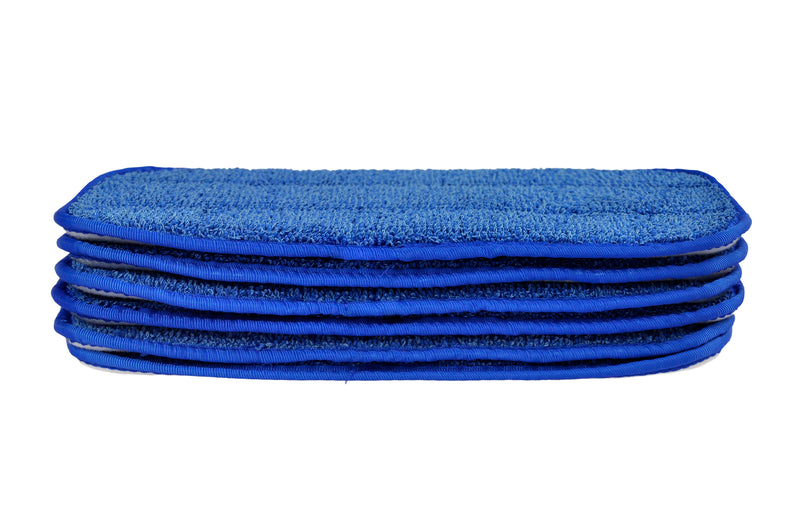 Load image into Gallery viewer, CleanAide® All Purpose Twist Yarn Microfiber Mop Pads 10 Inches 6 Pack
