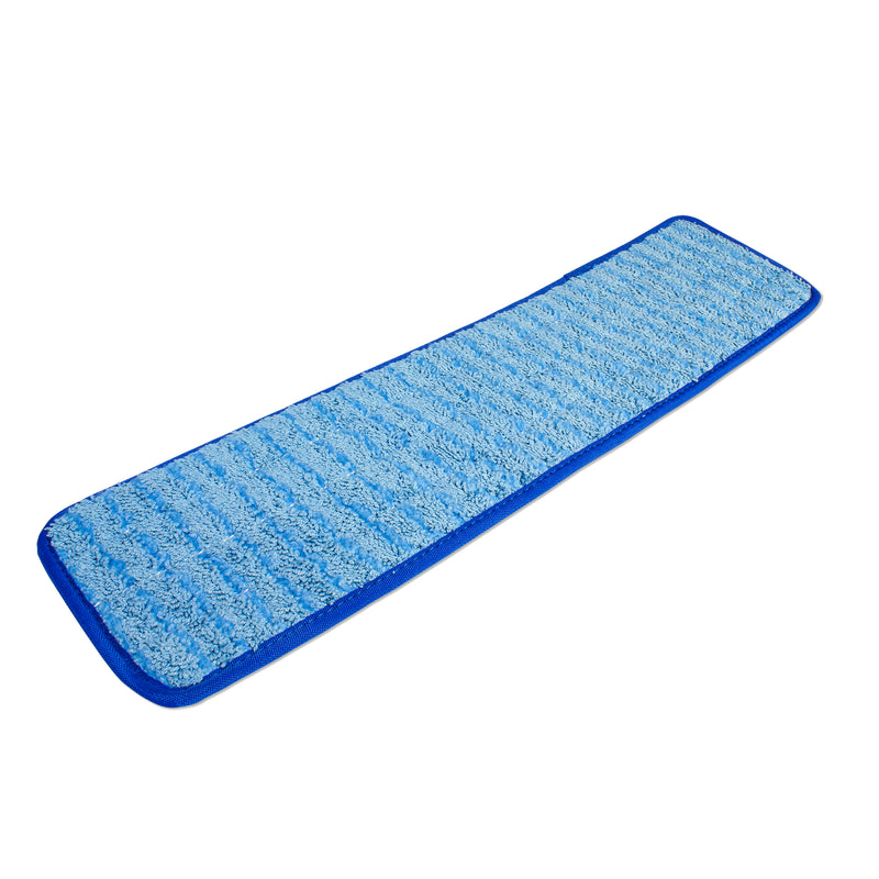 Load image into Gallery viewer, CleanAide Twist Yarn Microfiber Flat Mop with Scrub Strips, Fits 24 Inch Plate
