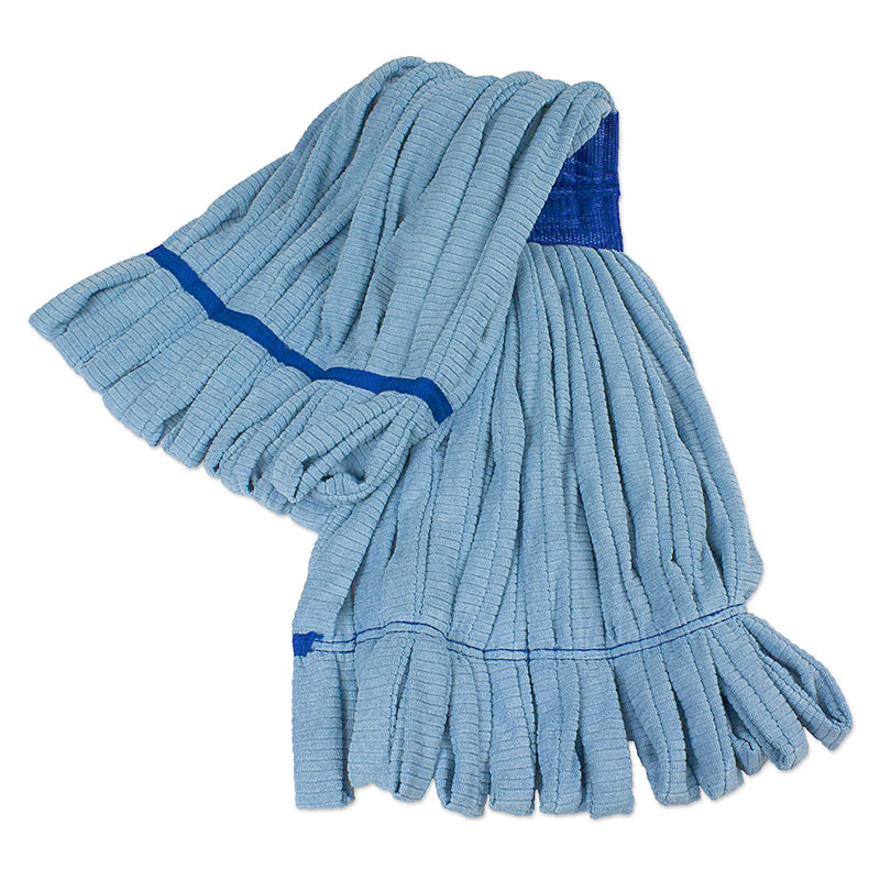 Load image into Gallery viewer, Cleanaide Microfiber Tube Mop Head Industrial 400Grams Blue
