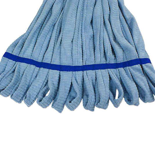 Cleanaide Microfiber Tube Mop Head Industrial 400Grams Blue