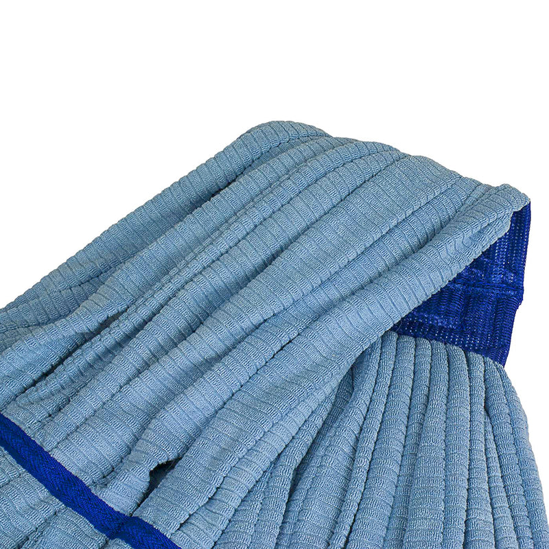 Load image into Gallery viewer, Cleanaide Microfiber Tube Mop Head Industrial 400Grams Blue
