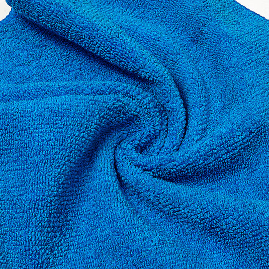Eurow All-Purpose Terry Weave Microfiber, Serged Edge, 300 gsm, 14"x14", 12-Pack