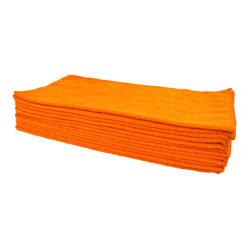Load image into Gallery viewer, Eurow 16 x 16 in. 240 GSM Utility Terry Weave Microfiber Cleaning Towels – 12-pack

