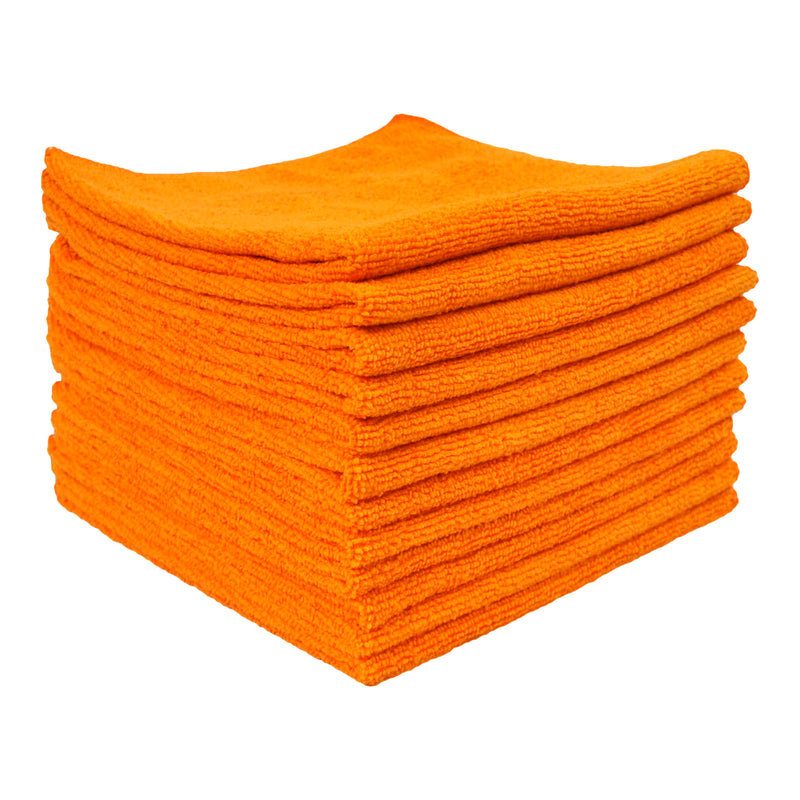Load image into Gallery viewer, Eurow 16 x 16 in. 240 GSM Utility Terry Weave Microfiber Cleaning Towels – 12-pack
