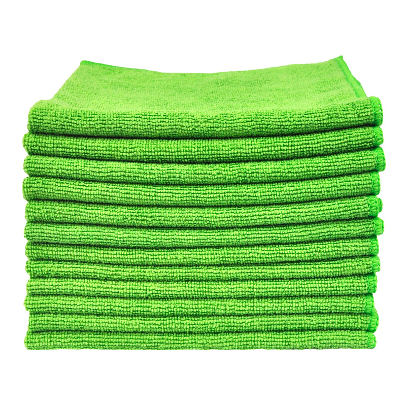 Load image into Gallery viewer, Eurow 16 x 16 in. 240 GSM Utility Terry Weave Microfiber Cleaning Towels – 12-pack
