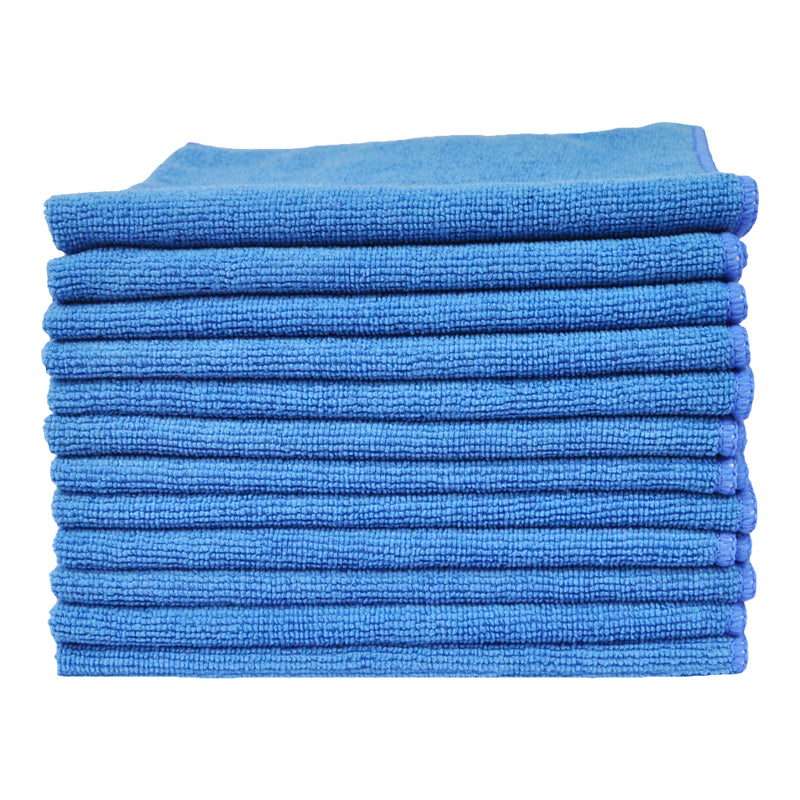 Load image into Gallery viewer, Eurow 16 x 16 in. 240 GSM Utility Terry Weave Microfiber Cleaning Towels – 12-pack
