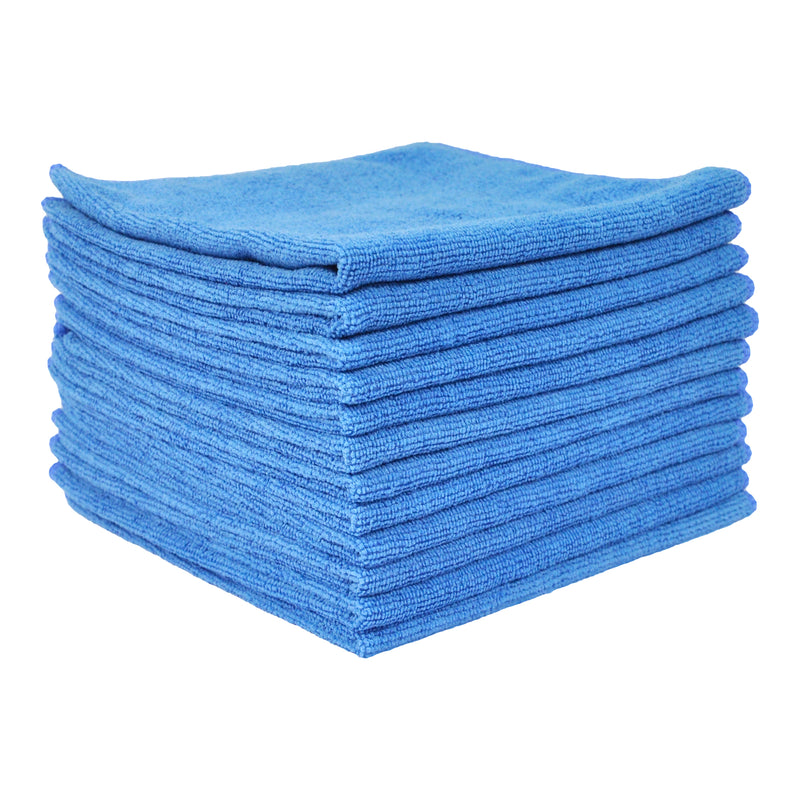Load image into Gallery viewer, Eurow 16 x 16 in. 240 GSM Utility Terry Weave Microfiber Cleaning Towels – 12-pack
