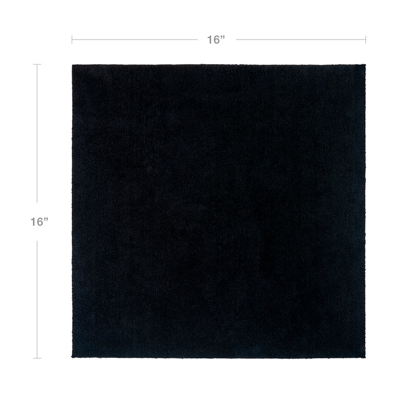 Load image into Gallery viewer, Eurow 16 x 16 in. 300 GSM Ultrasonic Cut Microfiber Cleaning Towels – 12-pack
