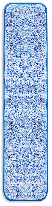 CleanAide Flat Microfiber Mop Pad 18 Inches, Blue