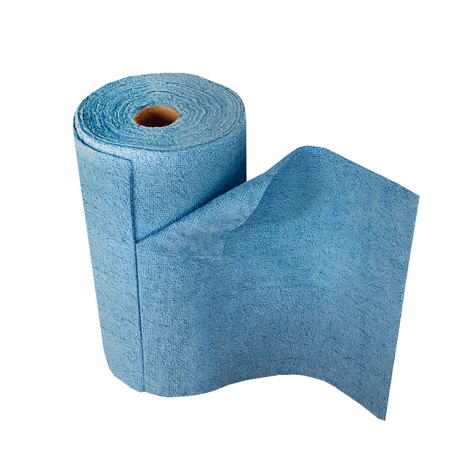 Eurow Microfiber Tear Away Cleaning Cloths, Tear-A-Towel Roll, Reusable Paper Towel Replacement, 11 by 12 Inches
