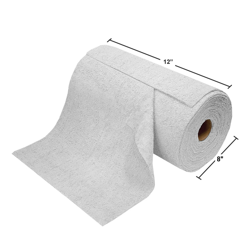 Load image into Gallery viewer, Eurow Microfiber Tear Away Cleaning Cloths, Tear-A-Towel Roll, Reusable Paper Towel Replacement, 11 by 12 Inches
