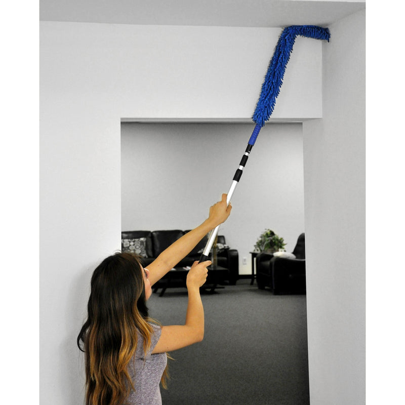Load image into Gallery viewer, CleanAide® Handheld Microfiber Flex Duster with Telescopic Pole
