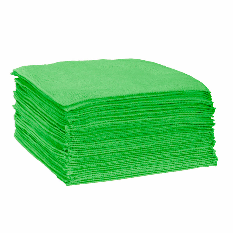 Load image into Gallery viewer, CleanAide 12 x 12 in. 300 GSM Microfiber Cleaning Towels – 50-pack
