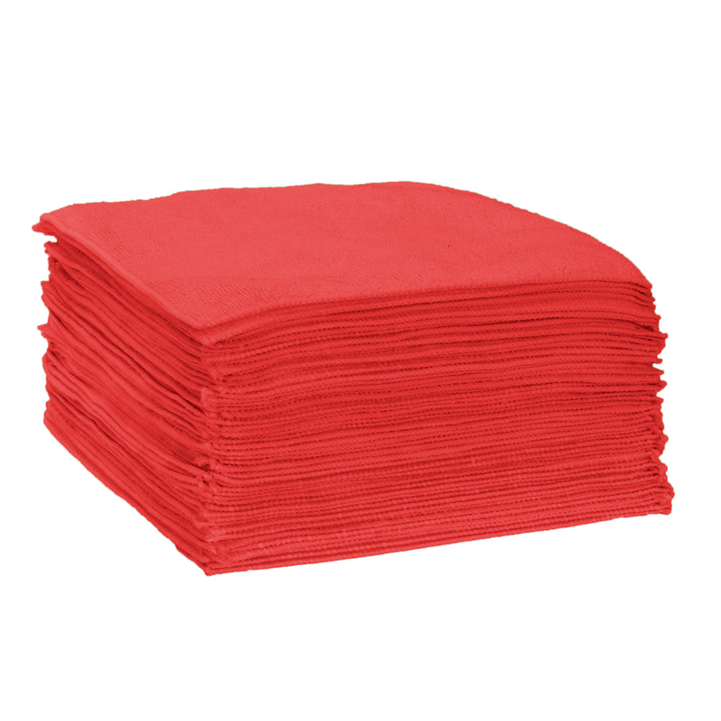 Load image into Gallery viewer, CleanAide 12 x 12 in. 300 GSM Microfiber Cleaning Towels – 50-pack
