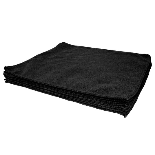 Eurow 16 x 16 in. 300 GSM Microfiber Cleaning Towels – 12-pack