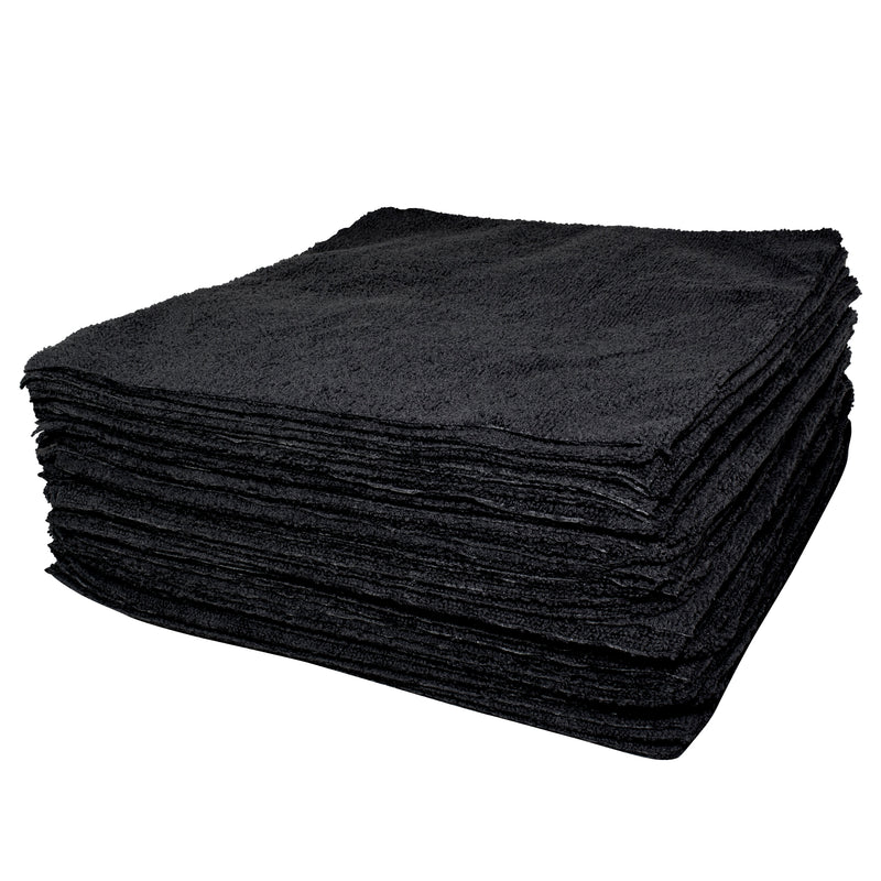 Load image into Gallery viewer, Eurow All-Purpose Terry Weave Microfiber Towels, 200gsm, 12&quot;x12&quot;, 50-Pack
