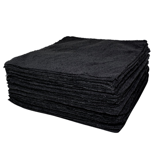 Eurow All-Purpose Terry Weave Microfiber Towels, 200gsm, 12