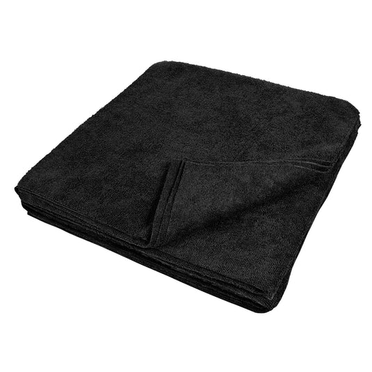 All-Purpose Terry Weave Microfiber Towels, Edgeless, 200gsm, 16"x16", 25-Pack