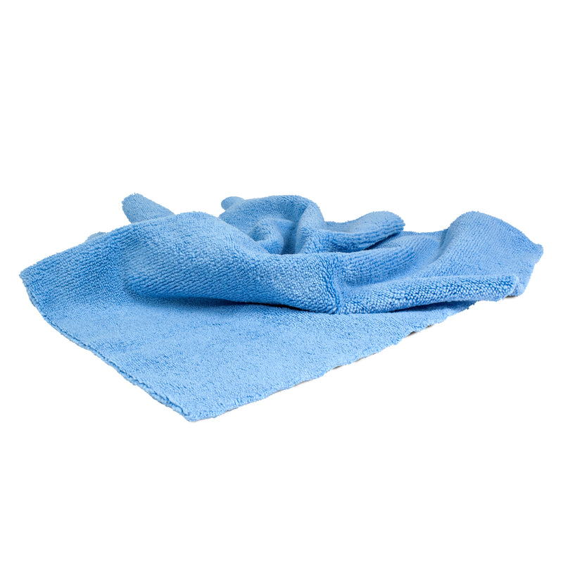 Load image into Gallery viewer, Detailer&#39;s Preference® All-Purpose Terry Weave Microfiber, Edgeless, 350 gsm, 16&quot;x16&quot;, Blue, Single
