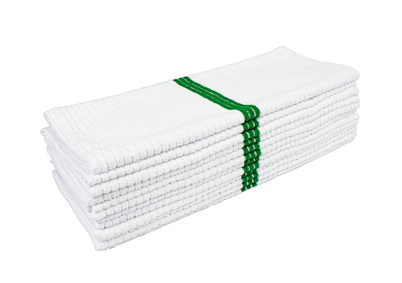 Load image into Gallery viewer, Nouvelle Legende® 14 x 18 in Ribbed Bar Mop Microfiber Towels (12 Pack)
