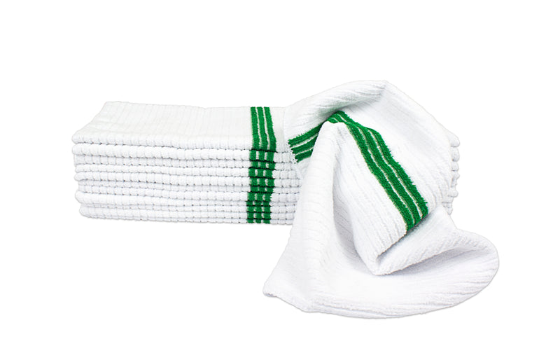 Load image into Gallery viewer, Nouvelle Legende® 14 x 18 in Ribbed Bar Mop Microfiber Towels (12 Pack)

