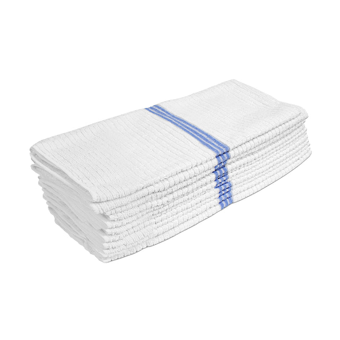 Nouvelle Legende® 14 x 18 in Ribbed Bar Mop Microfiber Towels (12 Pack)