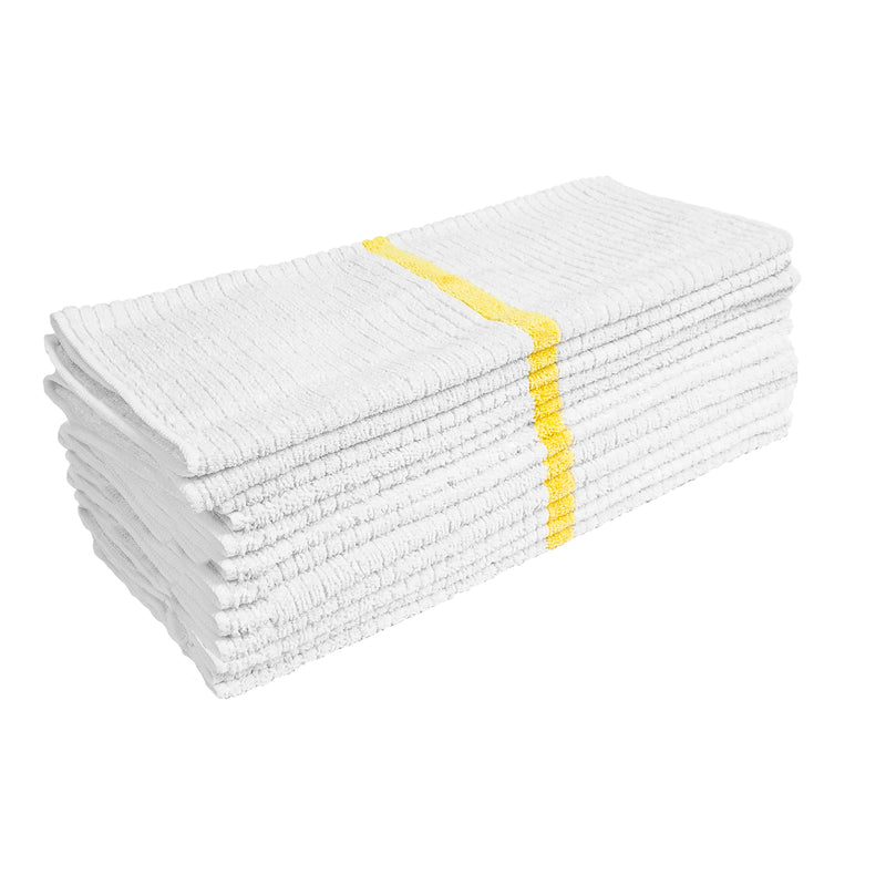 Load image into Gallery viewer, Nouvelle Legende® 14 x 18 in Ribbed Bar Mop Microfiber Towels (12 Pack)
