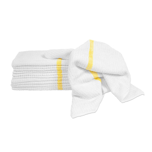 Nouvelle Legende® 14 x 18 in Ribbed Bar Mop Microfiber Towels (12 Pack)
