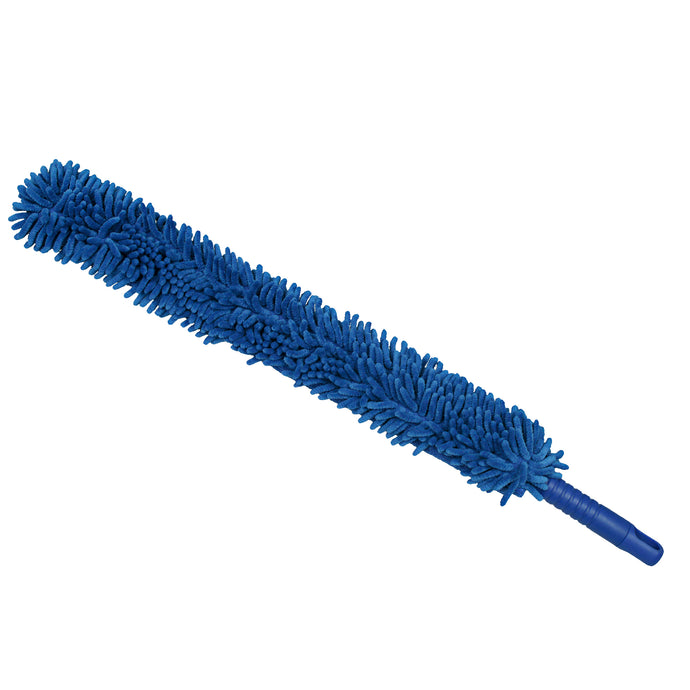 CleanAide® Handheld Microfiber Flex Duster 20 inches Blue