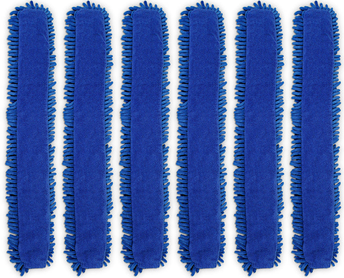 CleanAide® Chenille and Terry Weave Microfiber Duster Cover 6 Pack