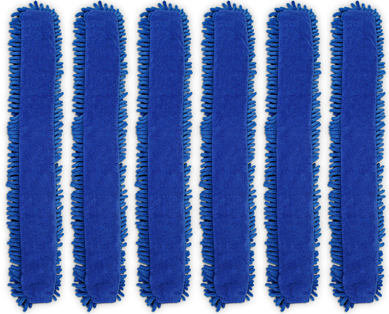 Load image into Gallery viewer, CleanAide® Chenille and Terry Weave Microfiber Duster Cover 6 Pack
