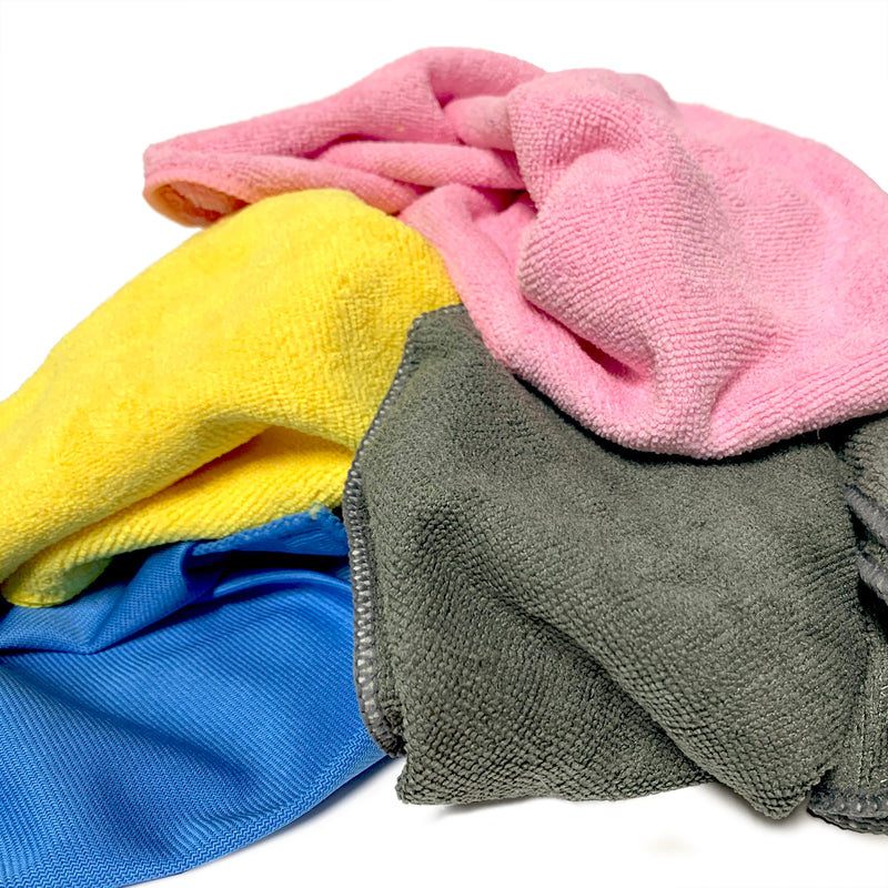 Load image into Gallery viewer, 1 Pound of All-Purpose Microfiber Rags
