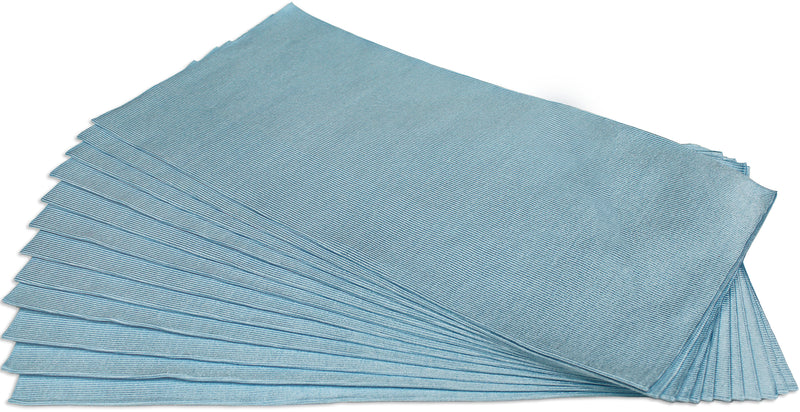 Load image into Gallery viewer, CleanAide® Suede Weave Ultrasonic Cut Glass Cleaning Microfiber Towels 16 in x 16 in - 12 Pack
