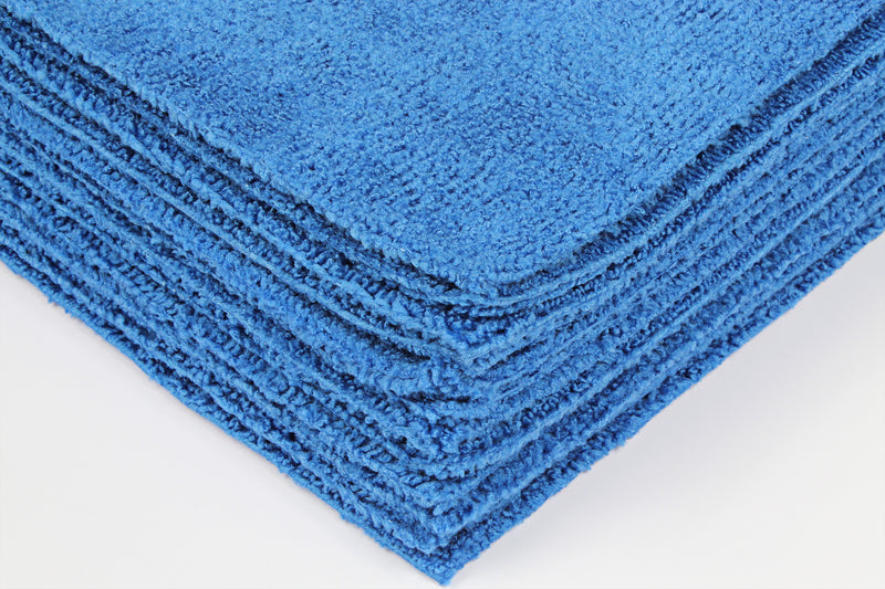 Load image into Gallery viewer, CleanAide® Microfiber Ultrasonic Cut Cleaning Towels 14 x 14in 300 GSM 12-Pack
