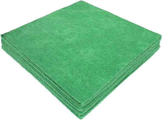 CleanAide® Microfiber Ultrasonic Cut Cleaning Towels 14 x 14in 300 GSM 12-Pack