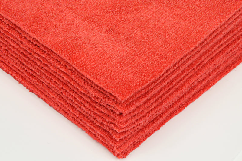 Load image into Gallery viewer, CleanAide® Microfiber Ultrasonic Cut Cleaning Towels 14 x 14in 300 GSM 12-Pack
