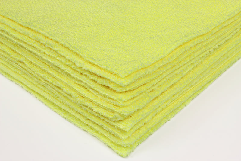 Load image into Gallery viewer, CleanAide® Microfiber Ultrasonic Cut Cleaning Towels 14 x 14in 300 GSM 12-Pack
