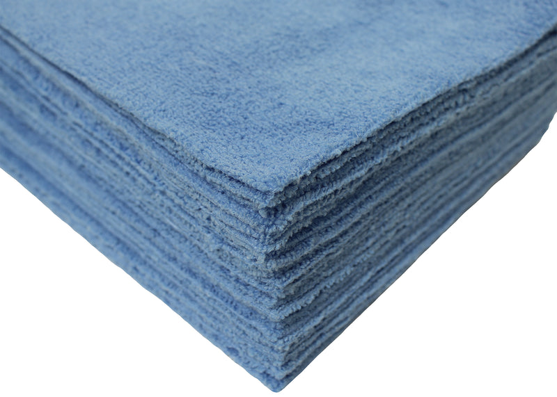 Load image into Gallery viewer, Detailer&#39;s Preference® 16 x 16 in. 350 GSM Ultrasonic Cut Microfiber Premium Cleaning Towels – 12-pack
