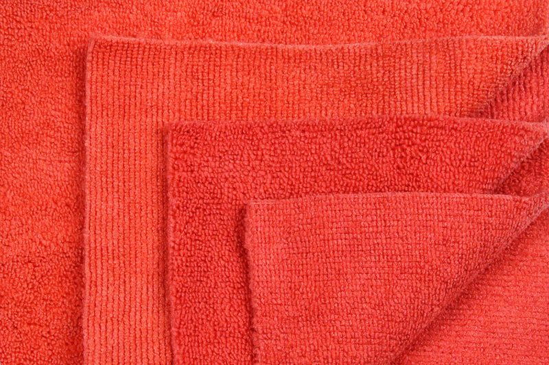 Load image into Gallery viewer, Eurow 16 x 16 in. 300 GSM Ultrasonic Cut Microfiber Cleaning Towels – 12-pack
